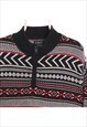 VINTAGE 90'S CHAPS RALPH LAUREN JUMPER / SWEATER QUARTER