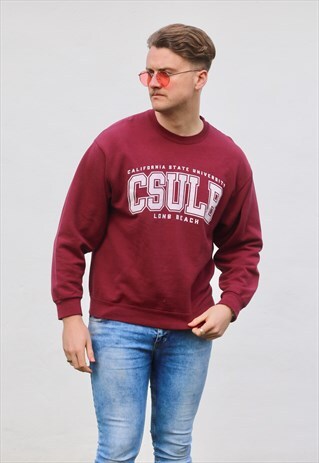 VINTAGE CALIFORNIA STATE LONG BEACH UNIVERSITY SWEATSHIRT