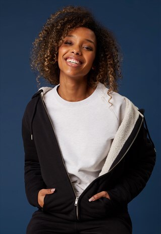 WOMEN'S FRENCH TERRY SWEATSHIRT IN GREY