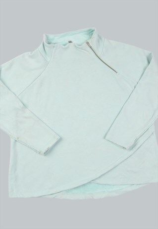plain quarter zip sweatshirt