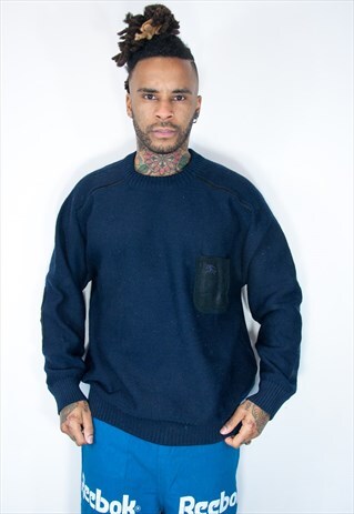 RARE BURBERRY POCKET JUMPER