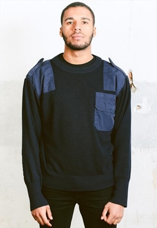 VINTAGE MILITARY MINIMALIST JUMPER