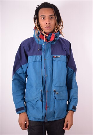 BERGHAUS MENS VINTAGE JACKET XL MULTI 90S
