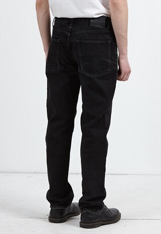 VINTAGE BLACK RALPH LAUREN DENIM JEANS