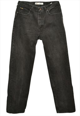 Lee Straight Fit Black Jeans - W32