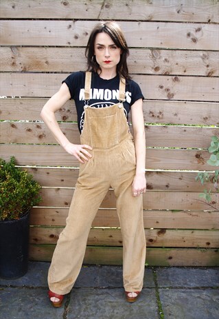 VINTAGE 70'S CORD DUNGAREES