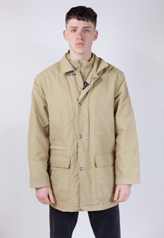 VINTAGE 90'S BEIGE HEAVY JACKET