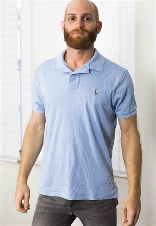VINTAGE POLO RALPH LAUREN SHIRT LOGO 90S M 7.2
