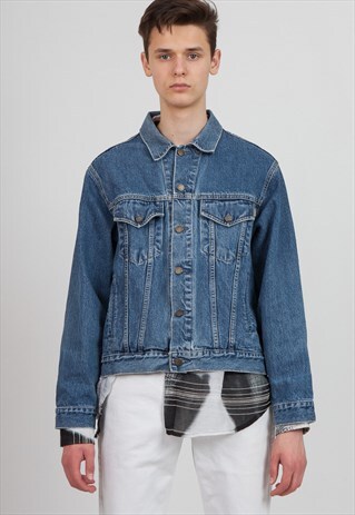 VINTAGE BLUE PILOT DENIM JACKET