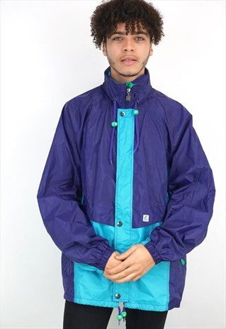 VINTAGE 90'S K-WAY WINDBREAKER JACKET