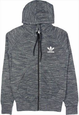 Vintage 90's Adidas Hoodie Spellout Zip Up