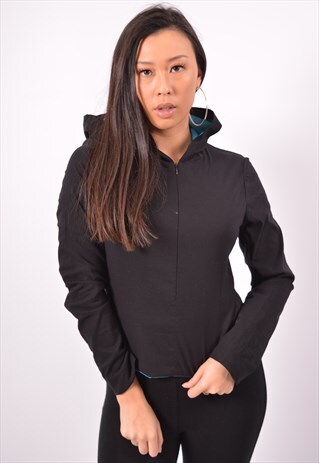 VINTAGE CALVIN KLEIN HOODIE SWEATER BLACK