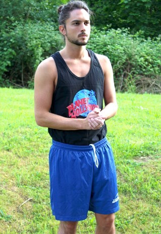VINTAGE 90S USA COLLEGE BASKETBALL GYM SHORTS - RETRO MEDIUM