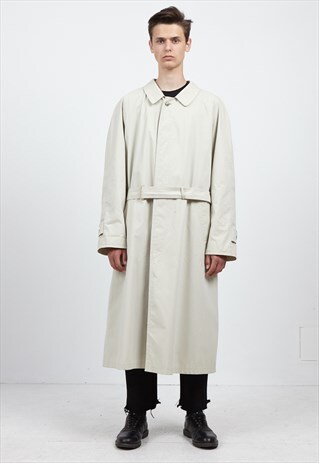 VINTAGE BEIGE MARC GIBALDI TRENCH COAT