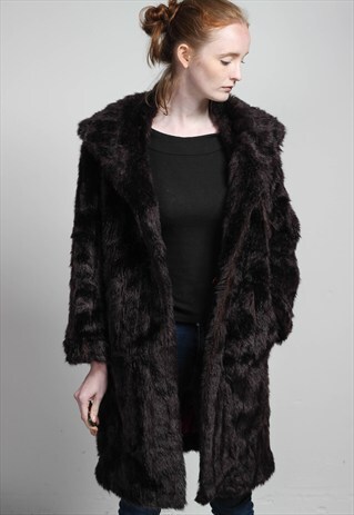 VINTAGE FAUX FUR JACKET