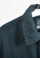 VINTAGE 90S PARKA JACKET IN BLACK