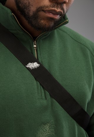 PINNA "FOREVER" BUM BAG / MAN BAG - BLACK