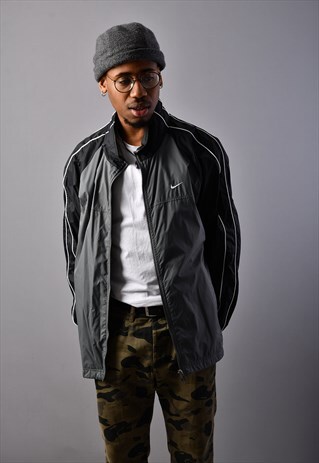 GREY NIKE TRACK JACKET TJ6433