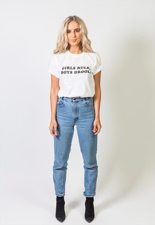 GIRLS RULE, BOYS DROOL T SHIRT