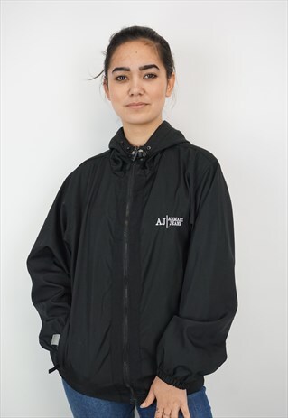 VINTAGE 90'S ARMANI JEANS TRACK JACKET