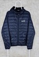 Emporio Armani Puffer Jacket Lightweight Packable EA7 Small