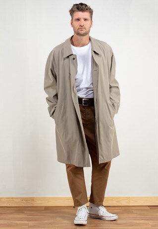 VINTAGE 90'S BUGATTI TRENCH COAT