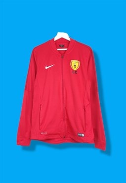 Vintage Nike Track Jacket LC in Red M