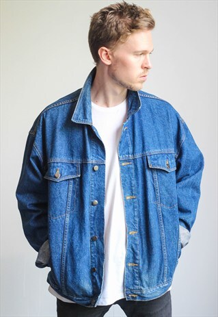 VINTAGE OVERSIZED DENIM JACKET