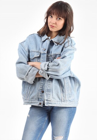 LEVIS VINTAGE LEVIS DISTRESSED JEAN JACKET