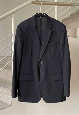 BURBERRY Jacket Coat Blazer Unlined Black