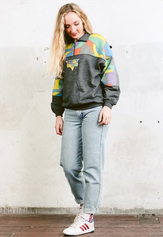 VINTAGE 80S BOLD SWEATER