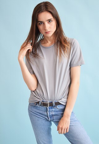 90'S RETRO MINIMALIST OVERSIZED T-SHIRT TOP TEE