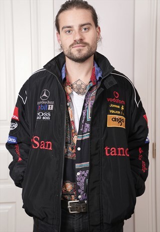 F-1 MCLAREN MERCEDES-BENZ RACER TEAM JACKET