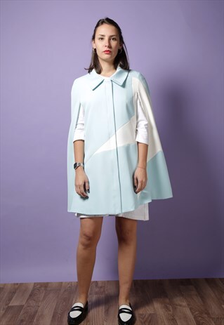 PASTEL BLUE STAR CAPE