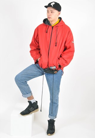 VINTAGE 90'S WINBREAKER RAIN JACKET