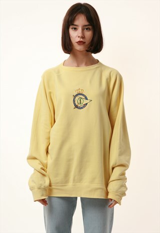 90S VINTAGE HUGO BOSS SPORTS COTTON SWEATSHIRT 16143