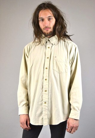 VINTAGE 90'S TOMMY HILFIGER CORDUROY SHIRT