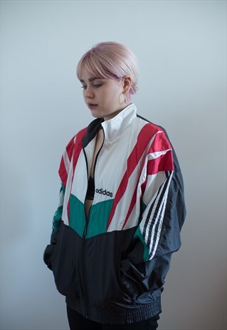 VINTAGE/FRESH ADIDAS BOMBER SHELL JACKET