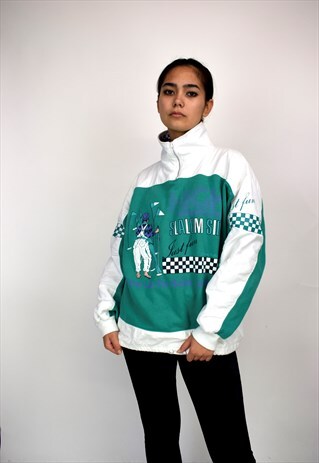 VINTAGE 90'S 1/4 ZIP SWEATSHIRT