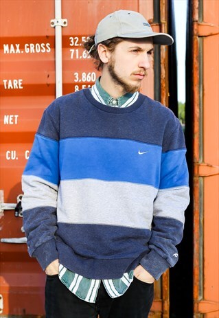 VINTAGE NIKE 3 TONE SWEATSHIRT