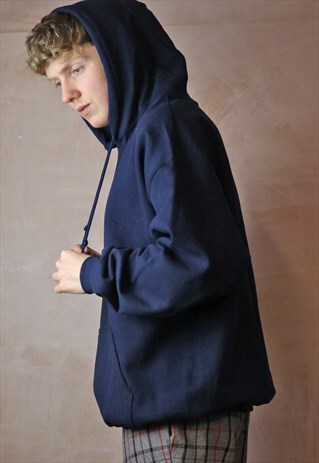 NAVY BLUE HOODIE