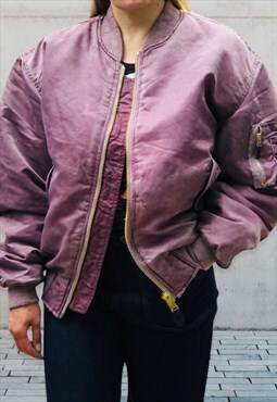 MA1 RARE Maroon Oversized Bomber -deadstock