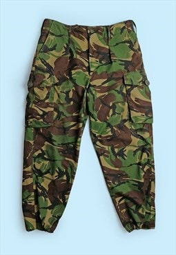 90's Y2K Cargo Camo Military Pants Army Trousers Camouflage