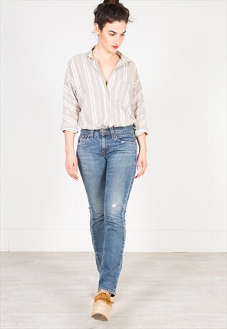 VINTAGE 80'S LEVI'S DENIM SKINNY JEANS / S0052