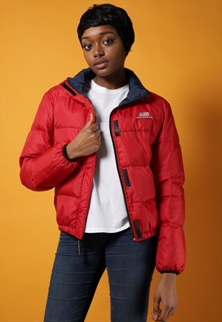RED RALPH LAUREN POLO PUFFA JACKET