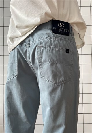 Vintage VALENTINO Pants 90s Grey