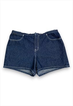 New York jeans dark blue denim shorts