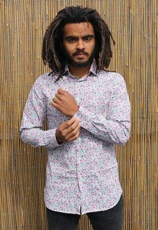 VINTAGE FLORAL SHIRT SLIM FIT
