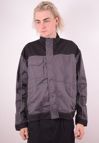 DICKIES MENS VINTAGE JACKET XL GREY 90S
