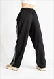 UNISEX VINTAGE 00S STARTER BLACK & GREY LOOSE JOGGERS